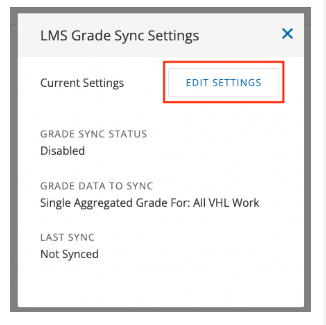 Step 2 – Edit Settings