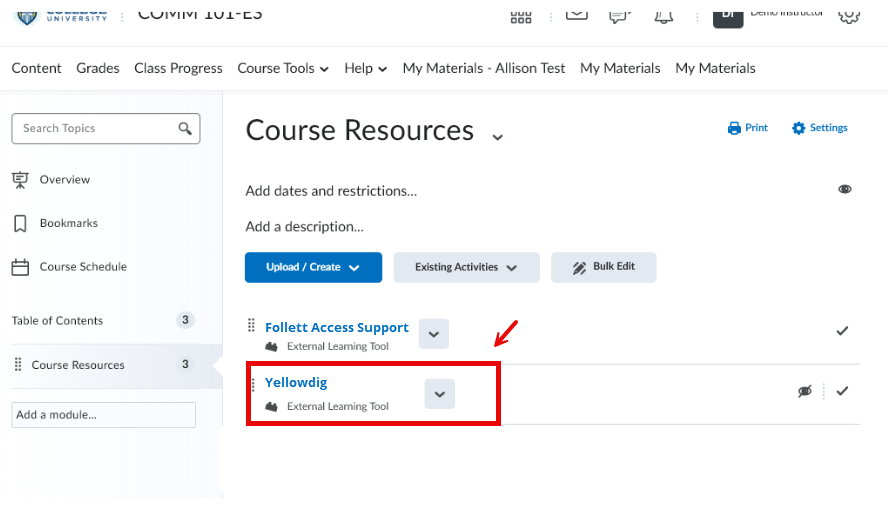 yellowdig link in D2L 1.3.PNG