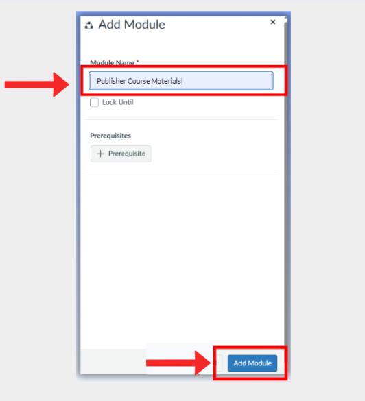 Canvas module name