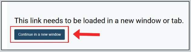 Continue in a new window in Moodle