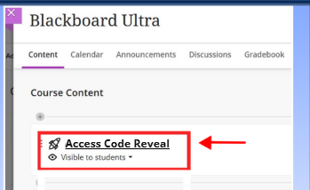 Content links displayed in Brightspace / D2L content area